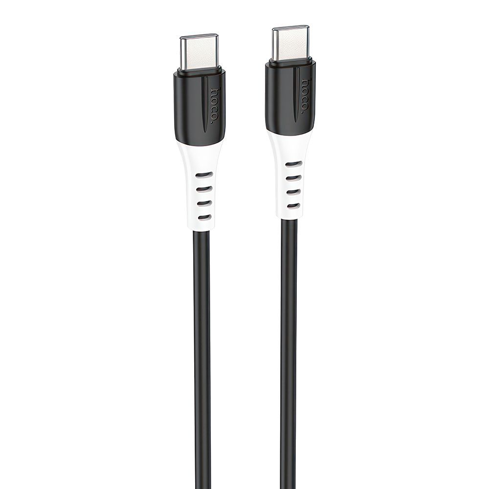 USB-C кабель HOCO X82 Type-C, 3А, 60W, 1м, силикон (черный)