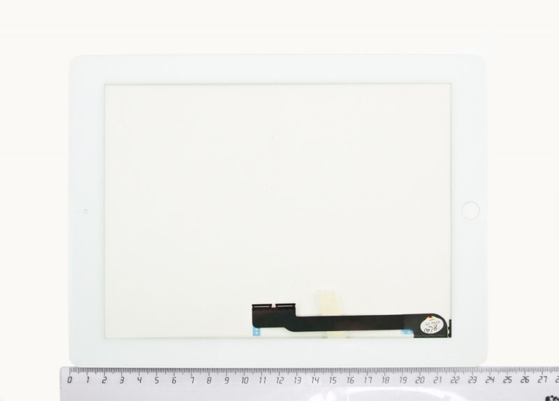 Тачскрин для Apple iPad 3/iPad 4 1-я категория (белый)