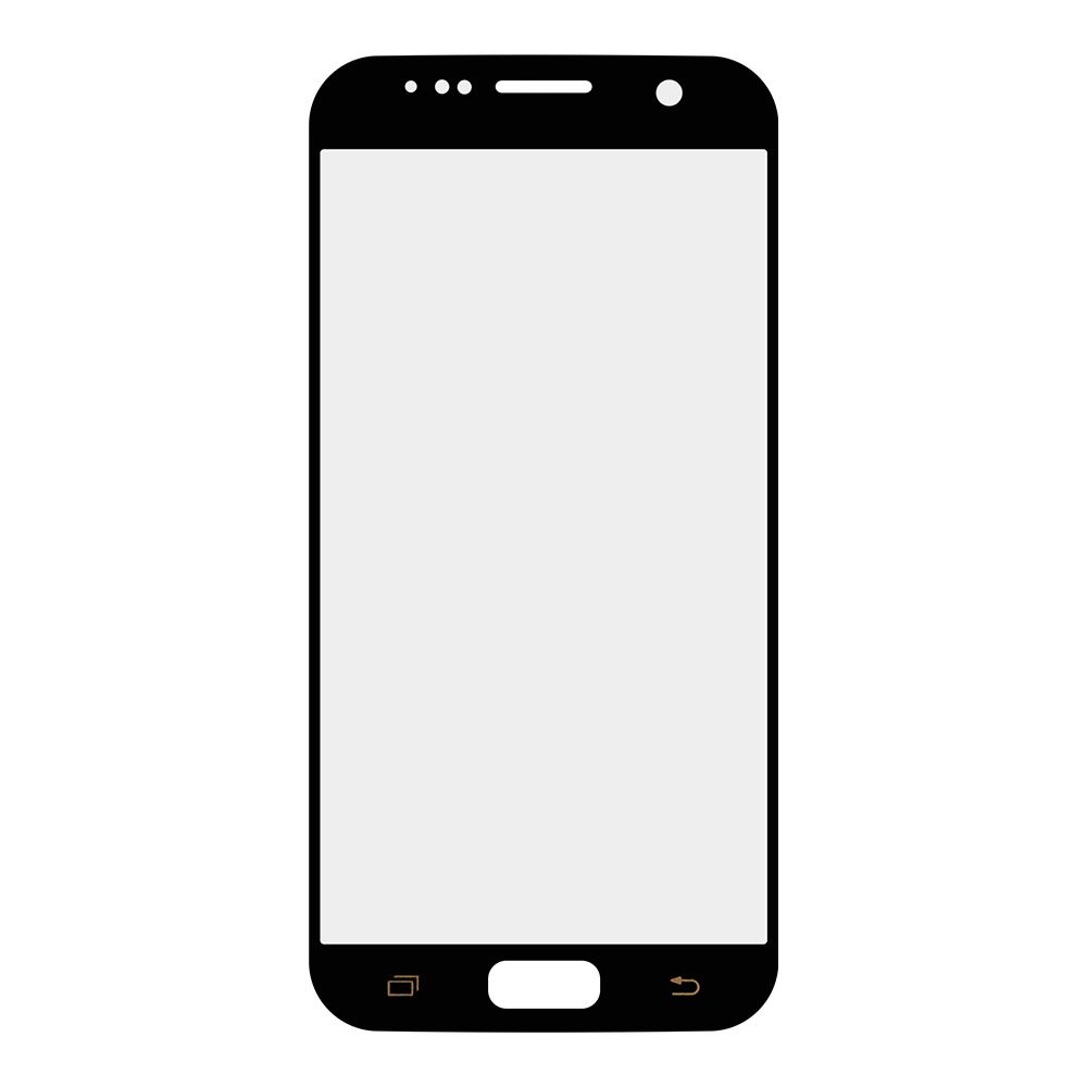 Стекло для переклейки Samsung Galaxy S7 SM-G930 (черный)