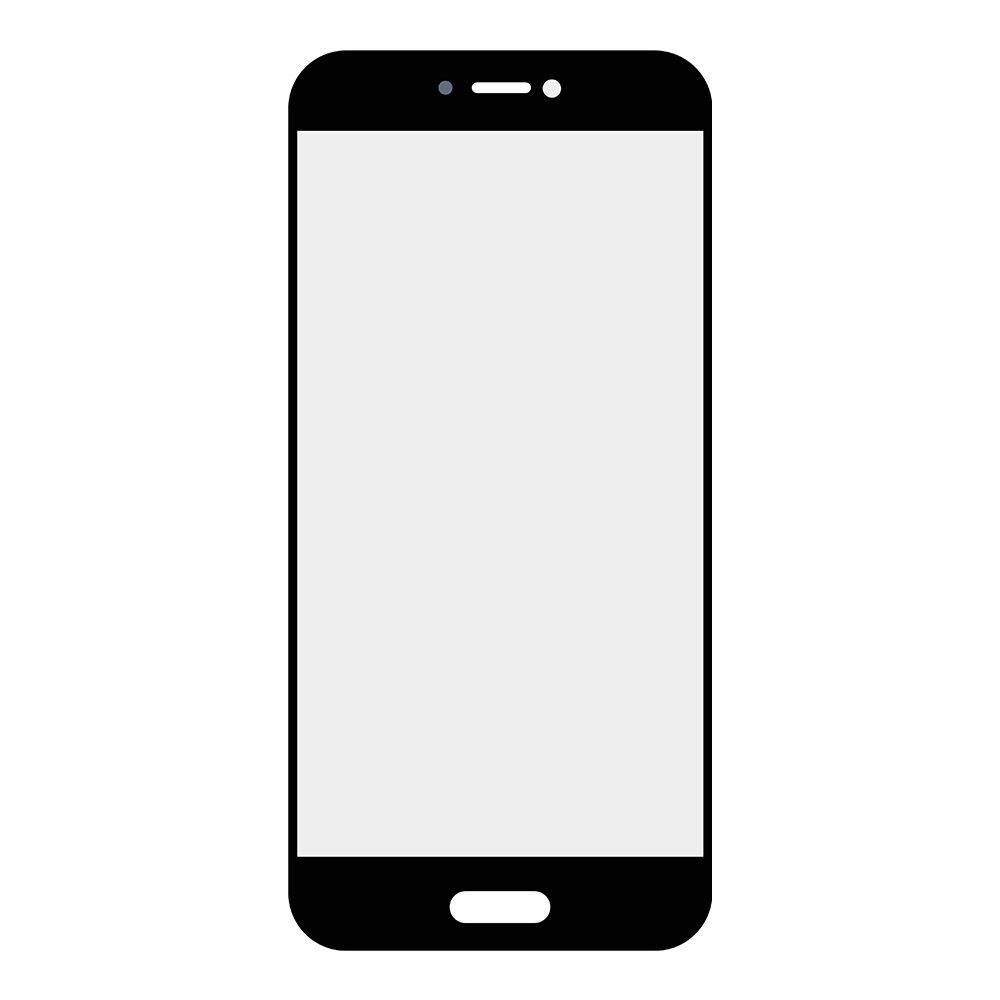 Стекло + OCA пленка для переклейки Xiaomi Mi 5c (черный)