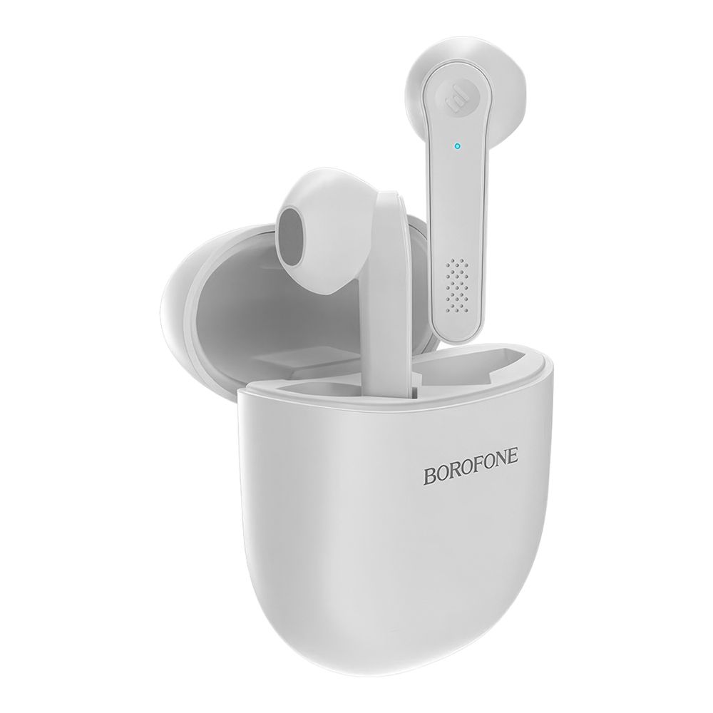 TWS гарнитура BOROFONE BE49 Serenity BT 5.0, вкладыши (белый)