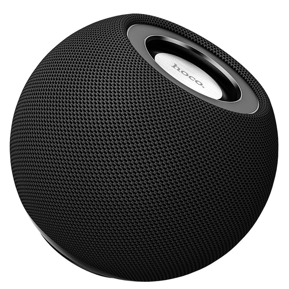 Bluetooth колонка HOCO BS45 Deep Sound BT5.0, 5W, TWS/FM/microSD, шар (черный)