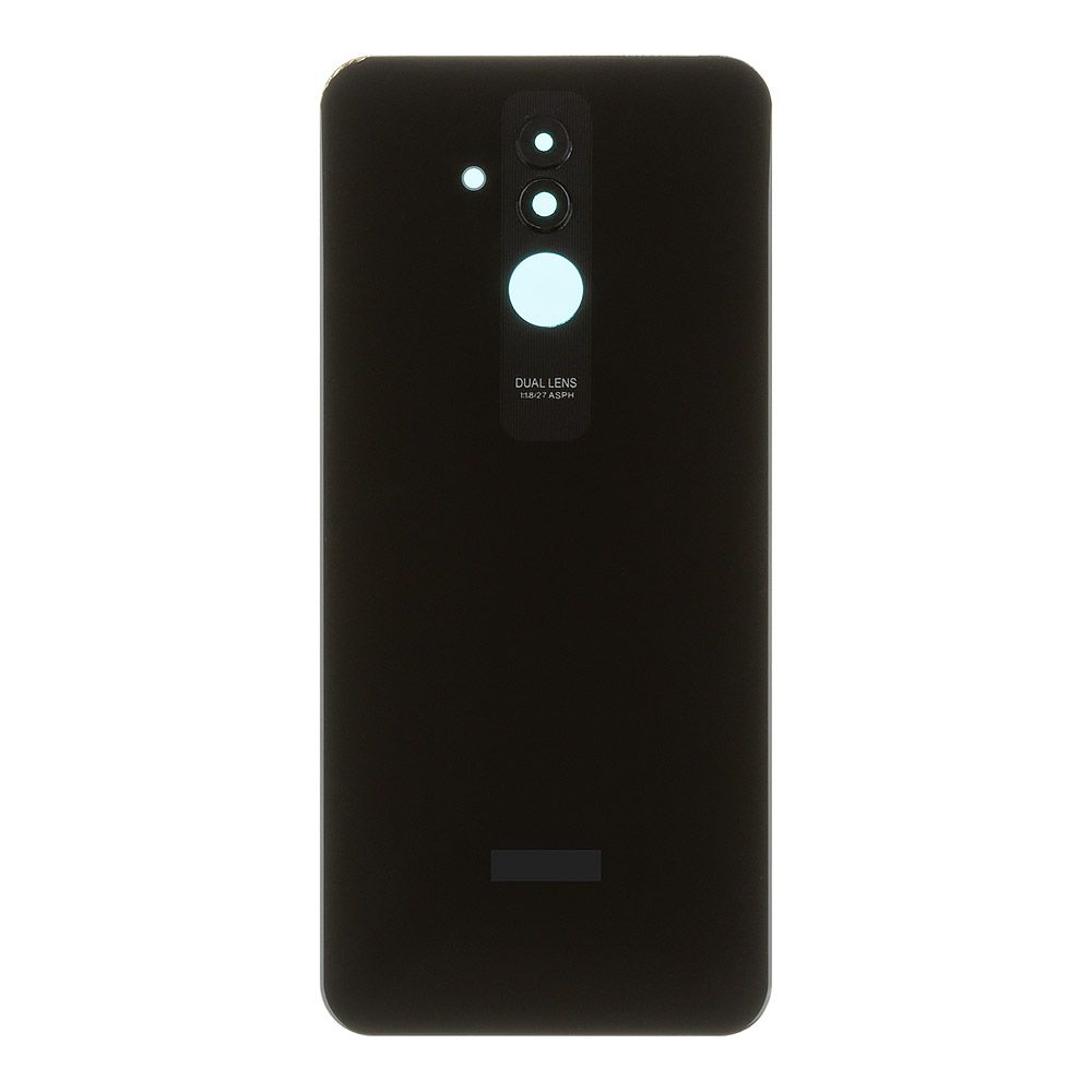 Задняя крышка для Huawei Mate 20 Lite (SNE-LX1) со стеклом камеры (черный)