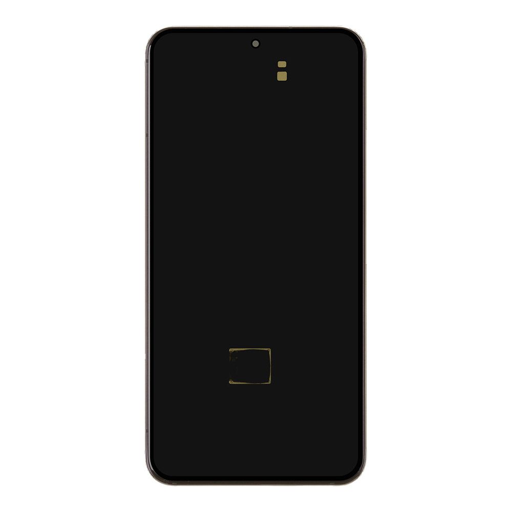 LCD дисплей для Samsung Galaxy S22 SM-S901 GH82-27520A в рамке (черный) 100% OR SP