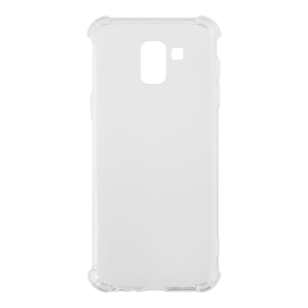 Силиконовый чехол "LP" для Samsung J6 SM-J600 ударопрочный TPU Armor Case (прозрачный) европакет