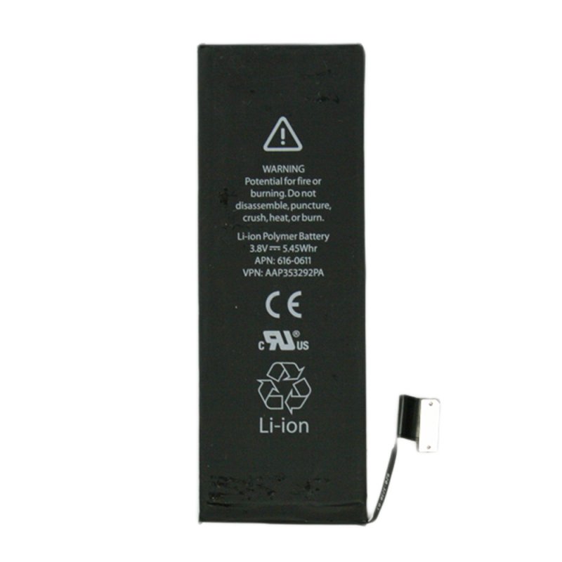 Аккумулятор (АКБ) для iPhone 5S Li1560 mAh (OEM)