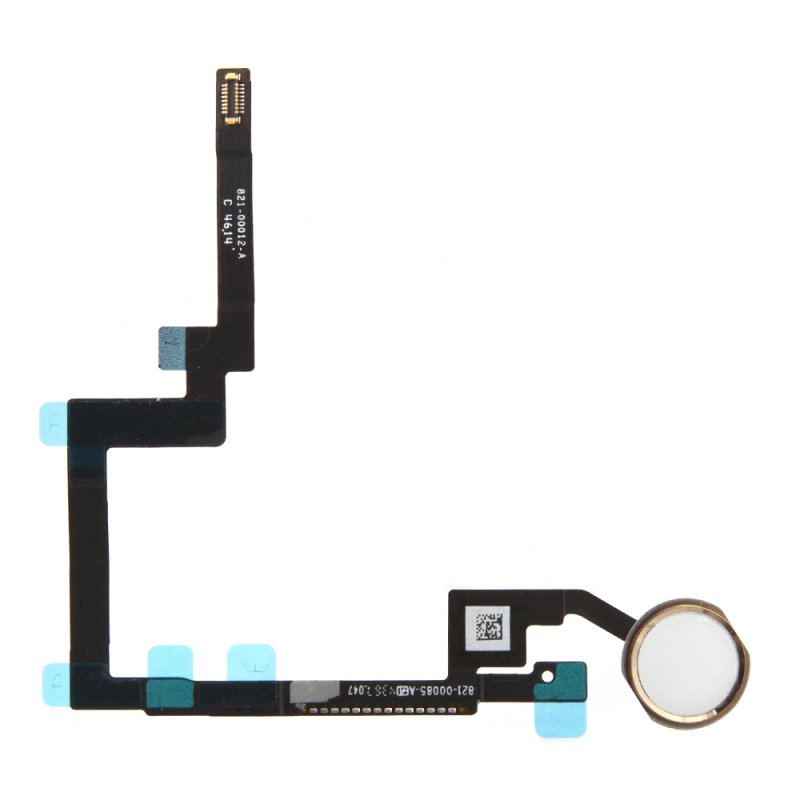 Шлейф/FLC iPad mini 3 (с кнопкой Home) золото