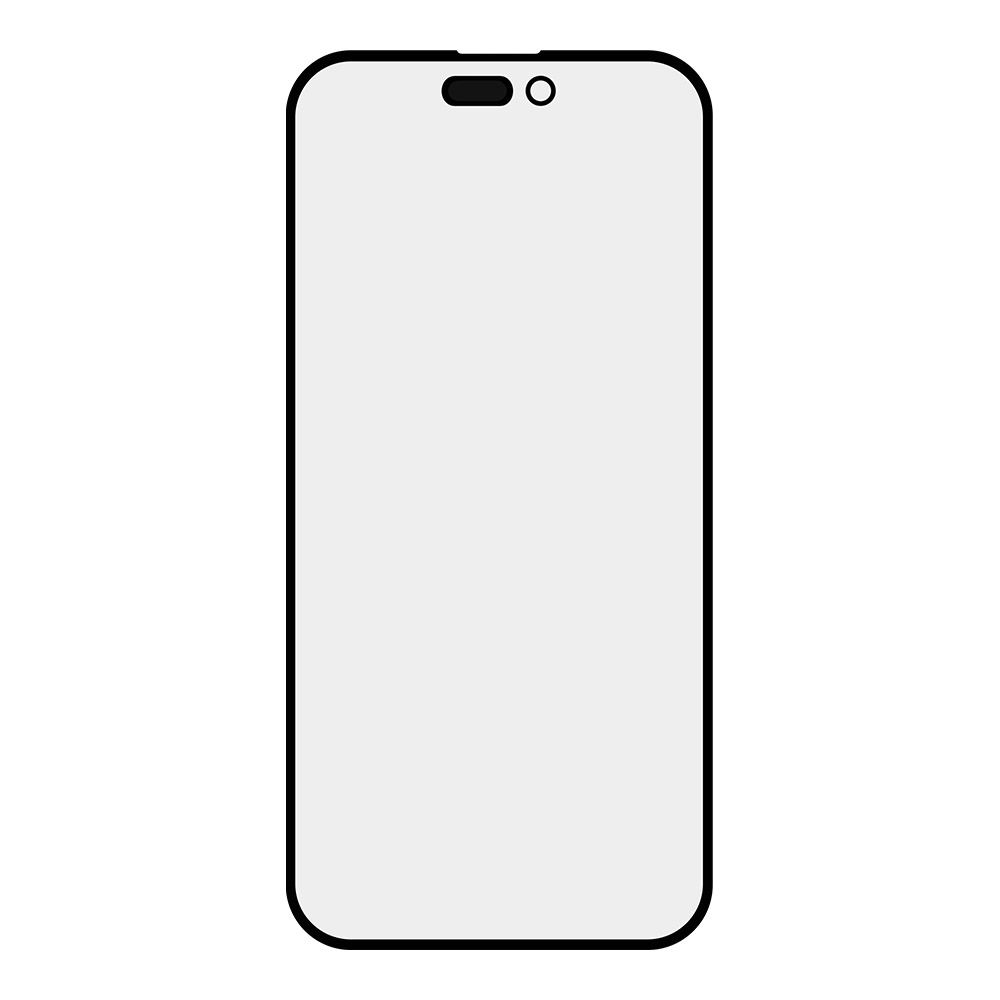 Стекло + OCA пленка для переклейки iPhone 14 PRO Max олеофобное покрытие (черный)