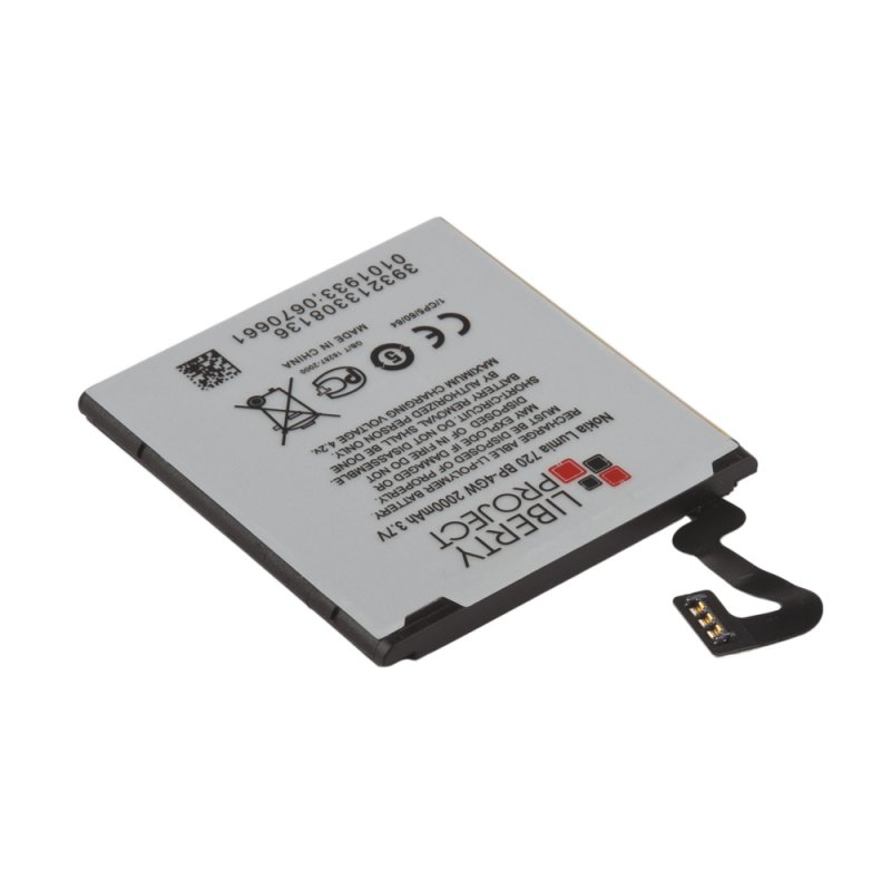 Аккумулятор (АКБ) "LP" Nokia Lumia 720/920 (BP-4GW) Li2000 Китай