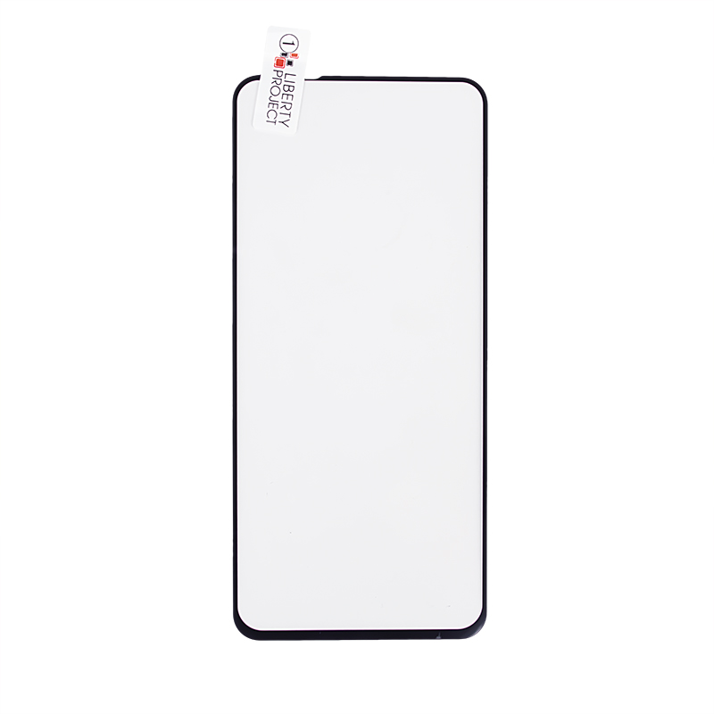 Защитное стекло "LP" для Samsung Galaxy A11 Thin Frame Full Glue с рамкой 0,33 мм 2,5D 9H (черное)