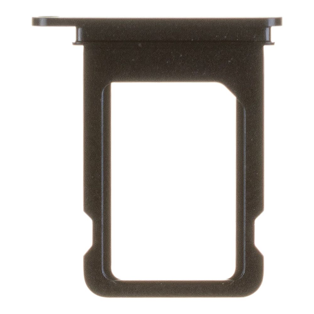 Держатель SIM-карты (сим лоток) iPhone 12 mini (черный)