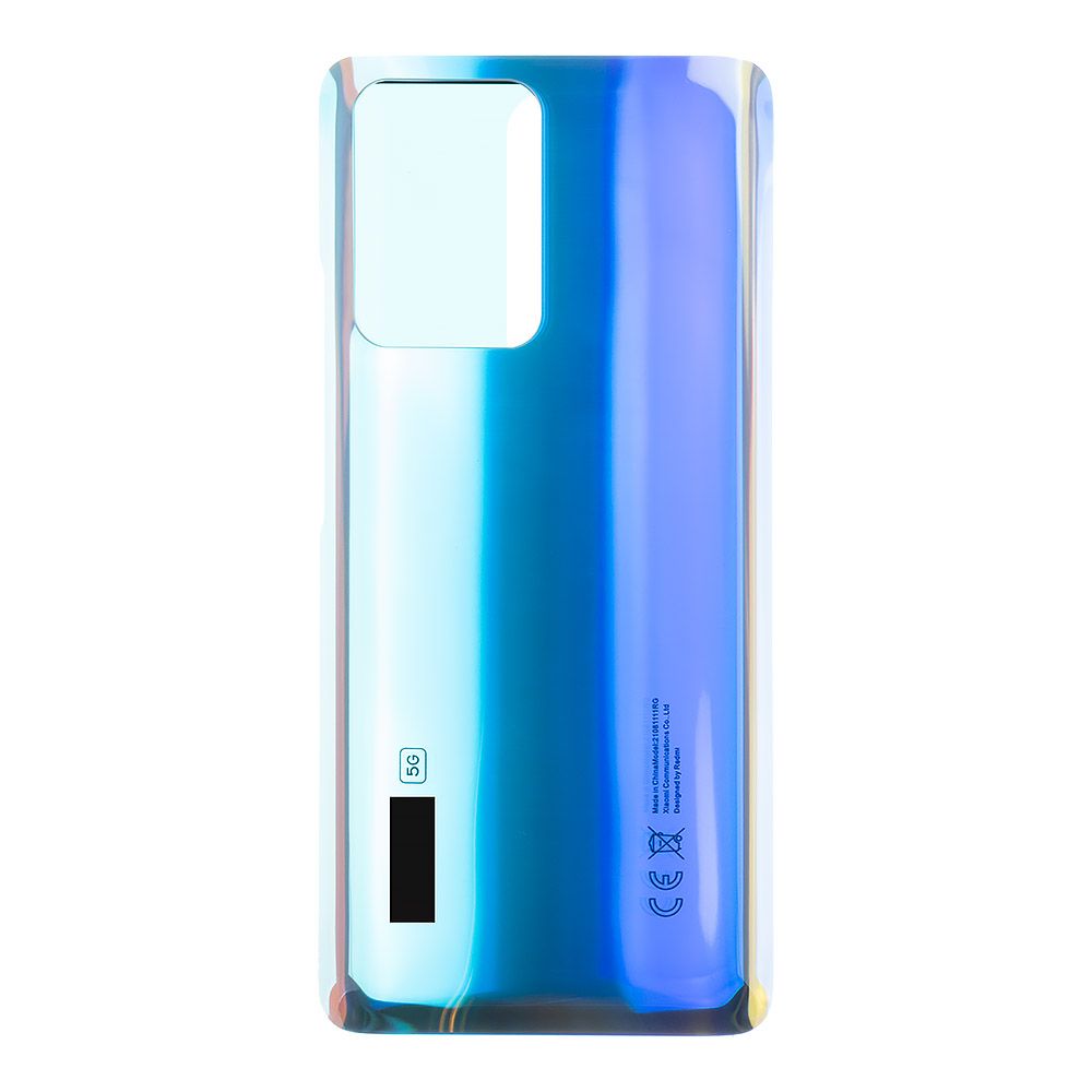 Задняя крышка для Xiaomi 11T (21081111RG)/11T Pro (2107113SG) (голубой)
