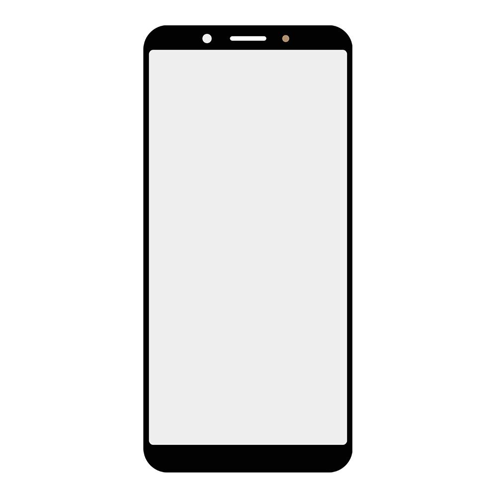 __Стекло для переклейки Oppo A83 (черный).