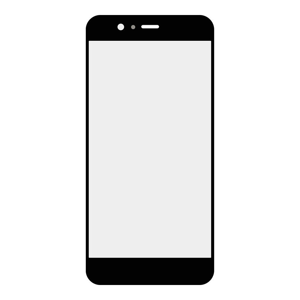 Стекло + OCA плёнка для переклейки Huawei Nova 2 Plus (BAC-L21) (черный)