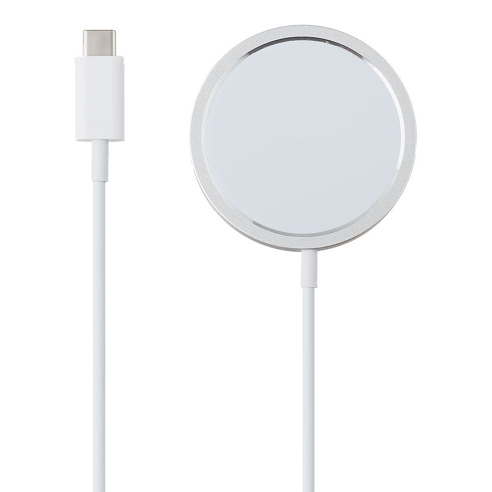 Беспроводное ЗУ MagSafe A2140 MHXH3CH/A для смартфона, 15W (белый/коробка)