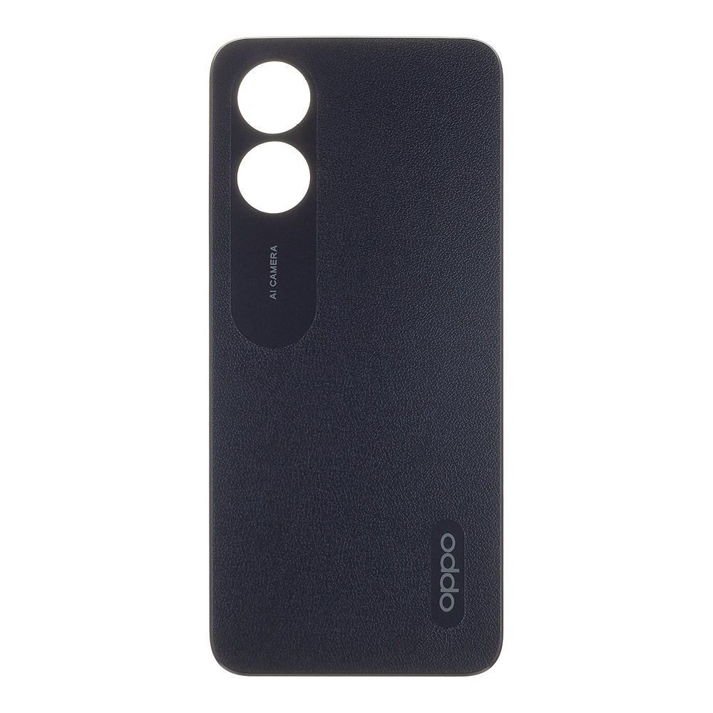 Задняя крышка для OPPO A17 (CPH2477) (черный)