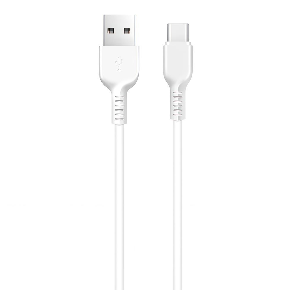USB кабель HOCO X20 Flash Type-C, 3А, 1м, PVC (белый)