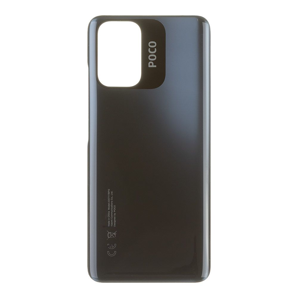 Задняя крышка для Xiaomi Poco M5s (2207117BPG) (серый)