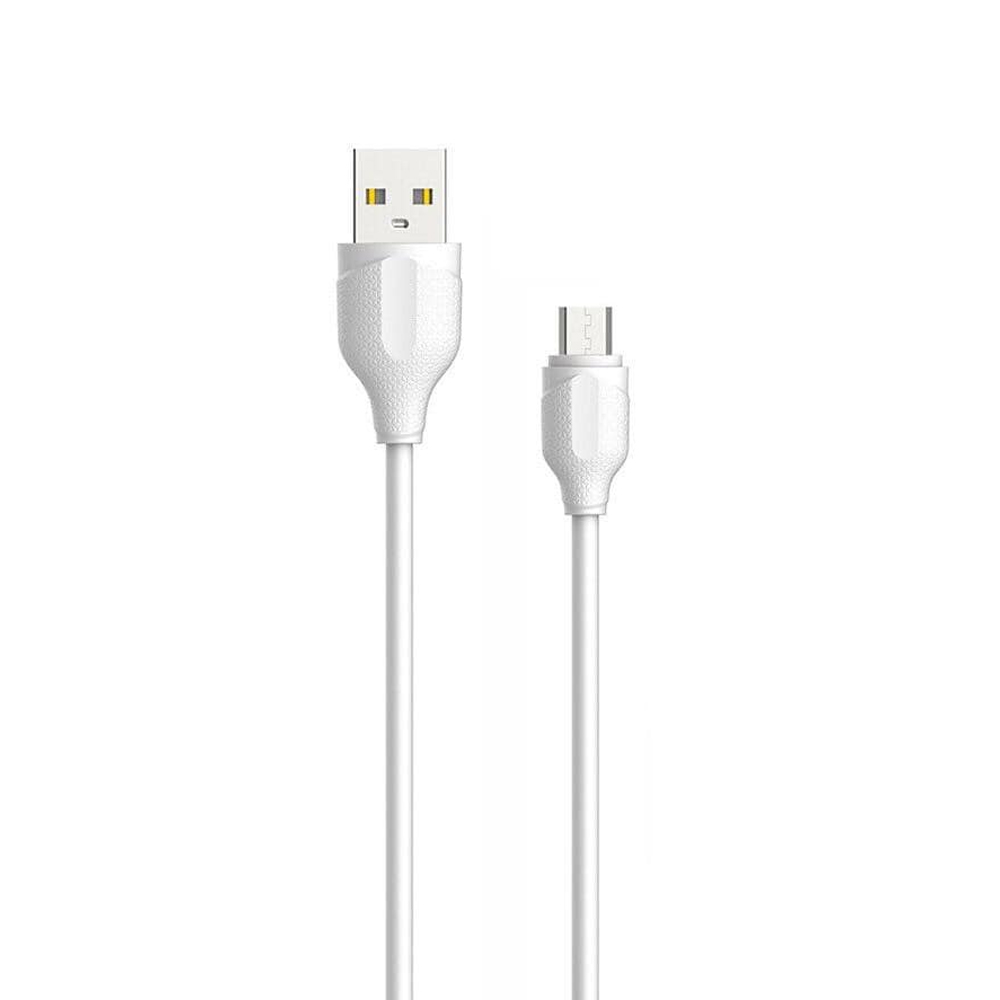 USB кабель LDNIO LS371 Type-C, 1м, TPE (белый/коробка)