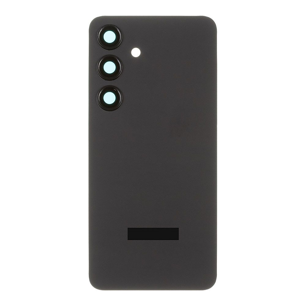 Задняя крышка для Samsung Galaxy S24 SM-S921B со стеклом камеры (черный)