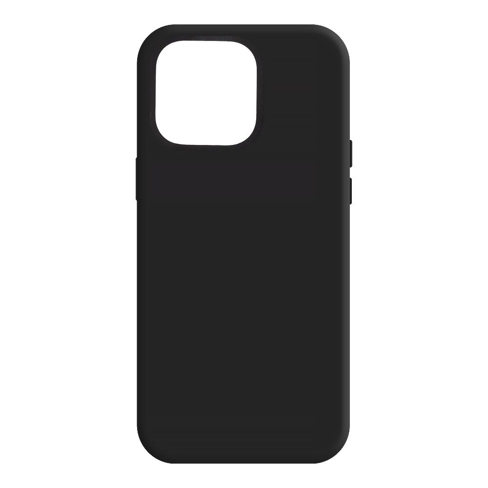 Силиконовый чехол для iPhone 15 Pro Max "Silicone Case" (черный)