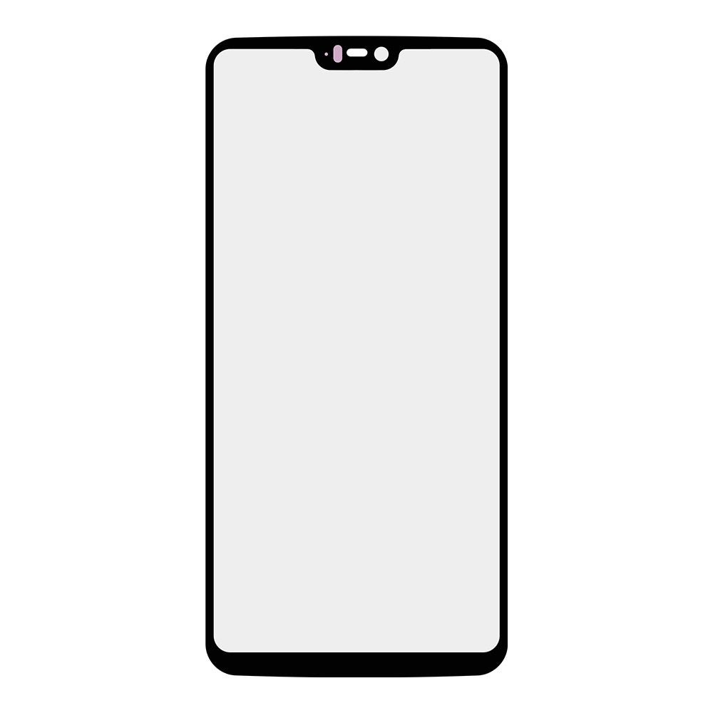 Стекло для переклейки OnePlus 6 (черный)