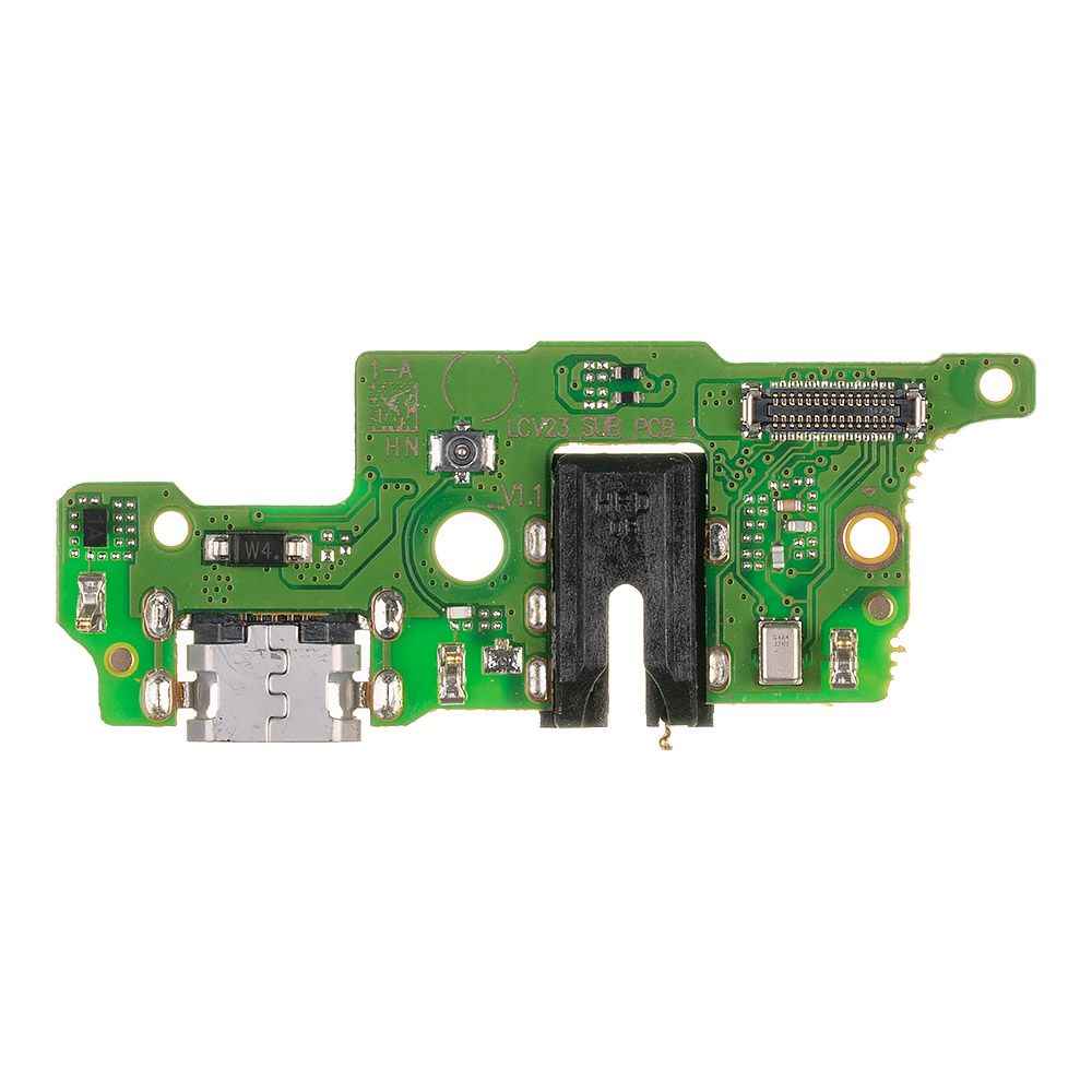 Шлейф/FLC Tecno Spark 8P (KG7N) на системный разъём/микрофон ориг