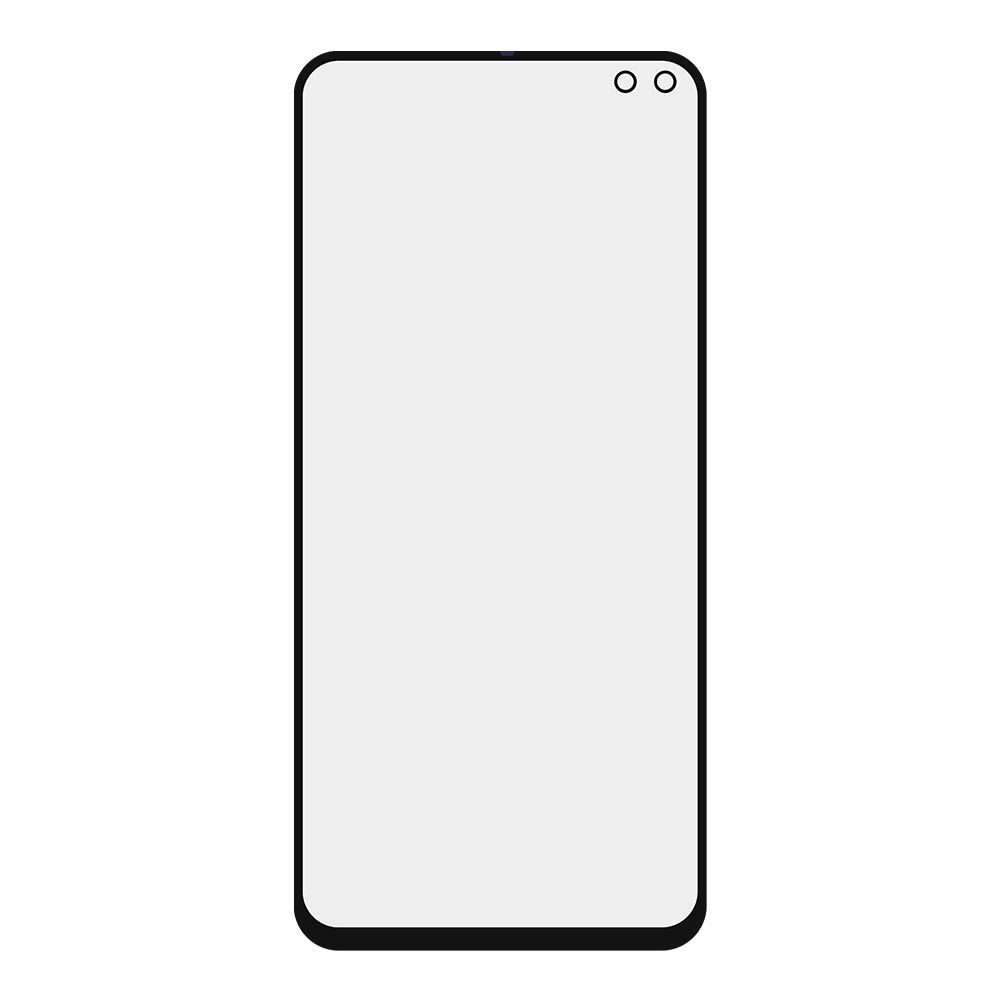 Стекло для переклейки Xiaomi Redmi K30 (черный)