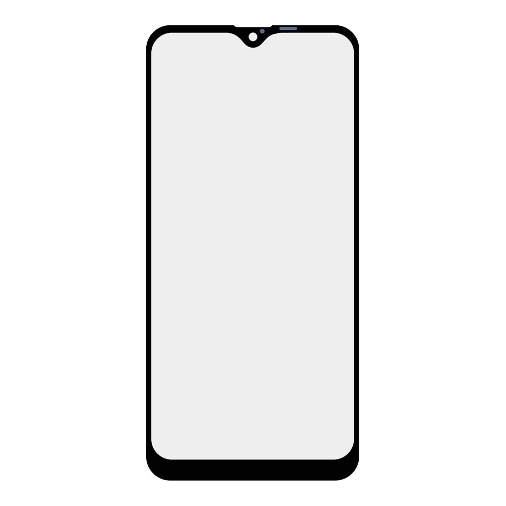 Стекло + OCA пленка для переклейки Realme C2 (черный)