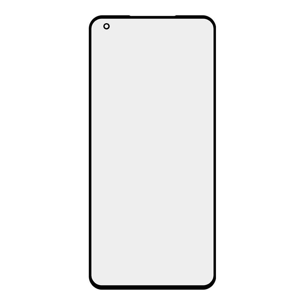 Стекло + OCA пленка для переклейки Vivo X50 (черный)