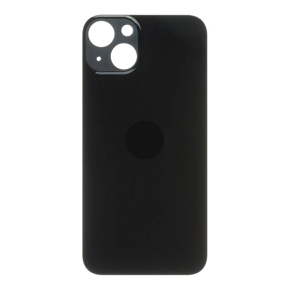 Задняя крышка для iPhone 13 (черный) с логотипом, монолит