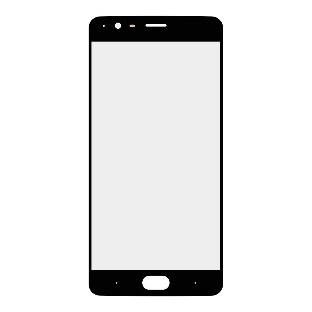 Стекло для переклейки OnePlus 3 (черный)