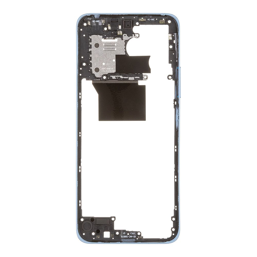 Средняя часть для Xiaomi Redmi 12 4G (23053RN02Y) (голубой)