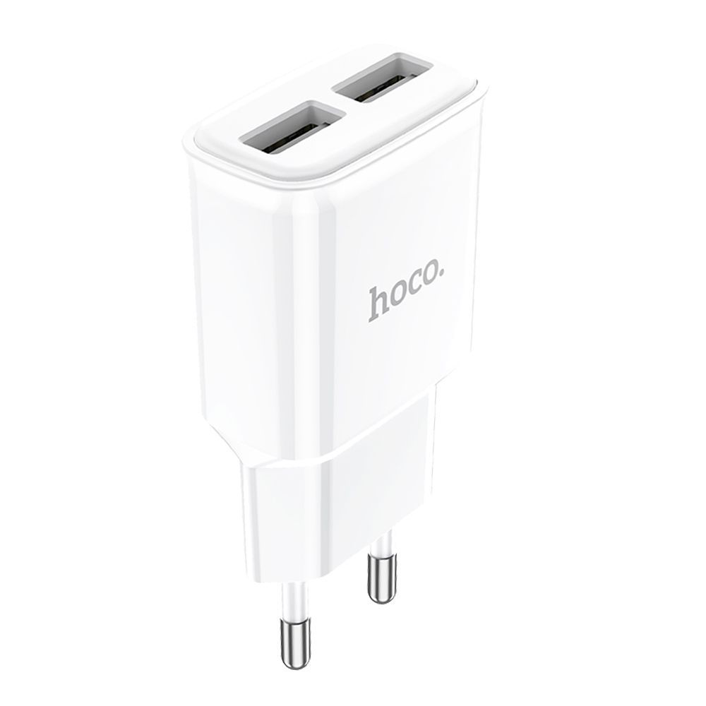 СЗУ HOCO C88A Star 2xUSB, 2.4А (белый)