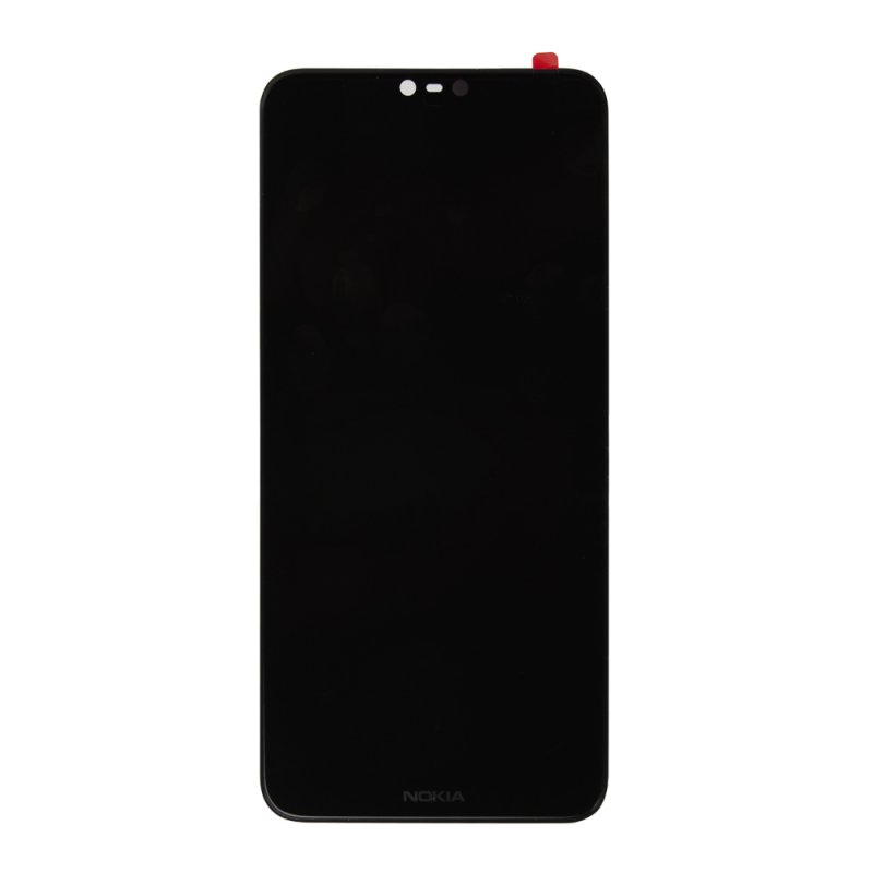 LCD дисплей для Nokia 7.1 (TA-1095) в сборе с тачскрином (черный)