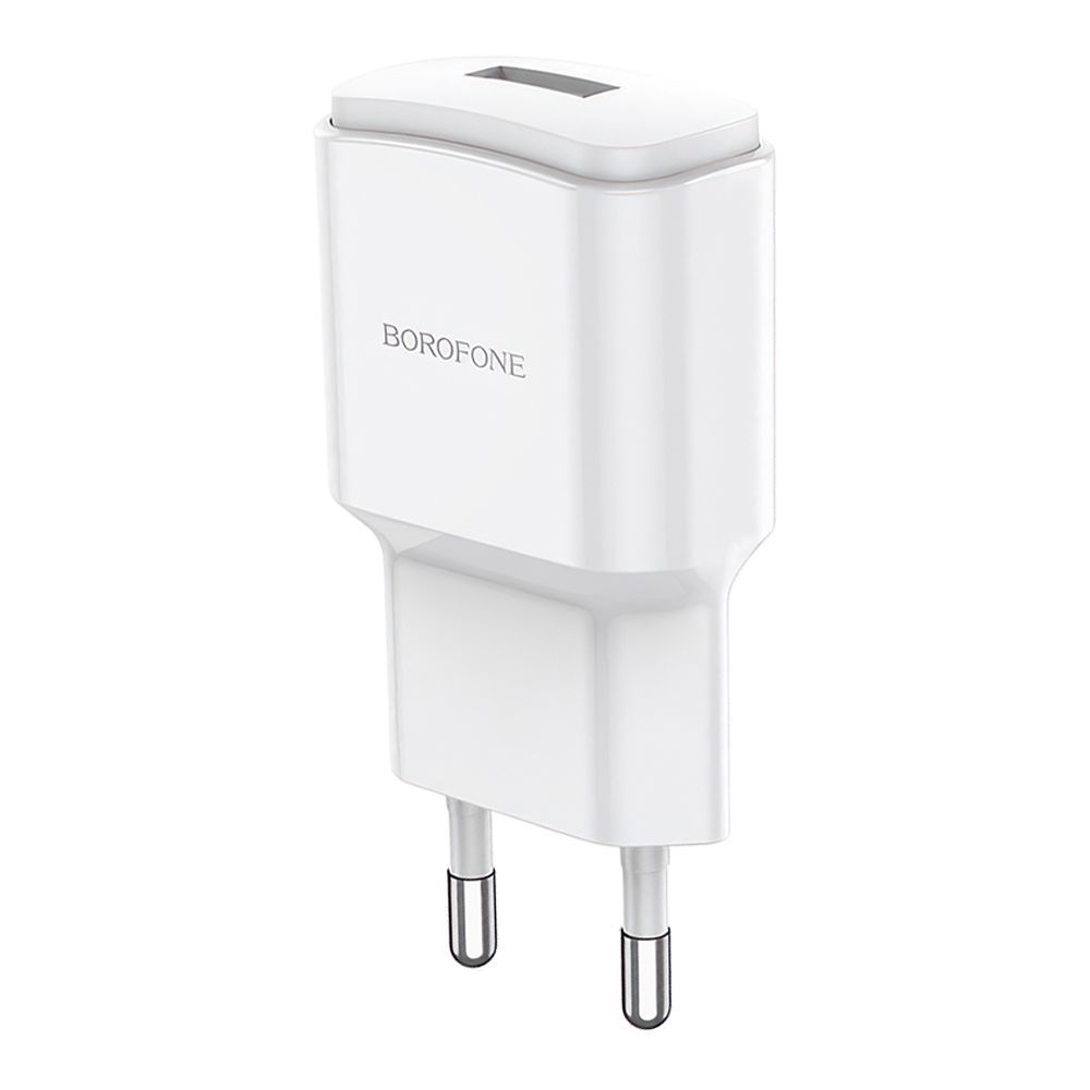 СЗУ BOROFONE BA48A Orion 1xUSB, 2.1А (белый)