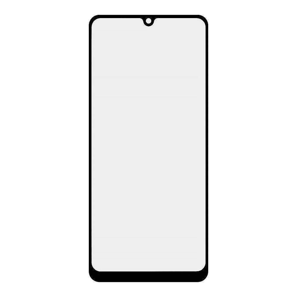 Стекло для переклейки Samsung SM-A225F Galaxy A22 4G (черный)