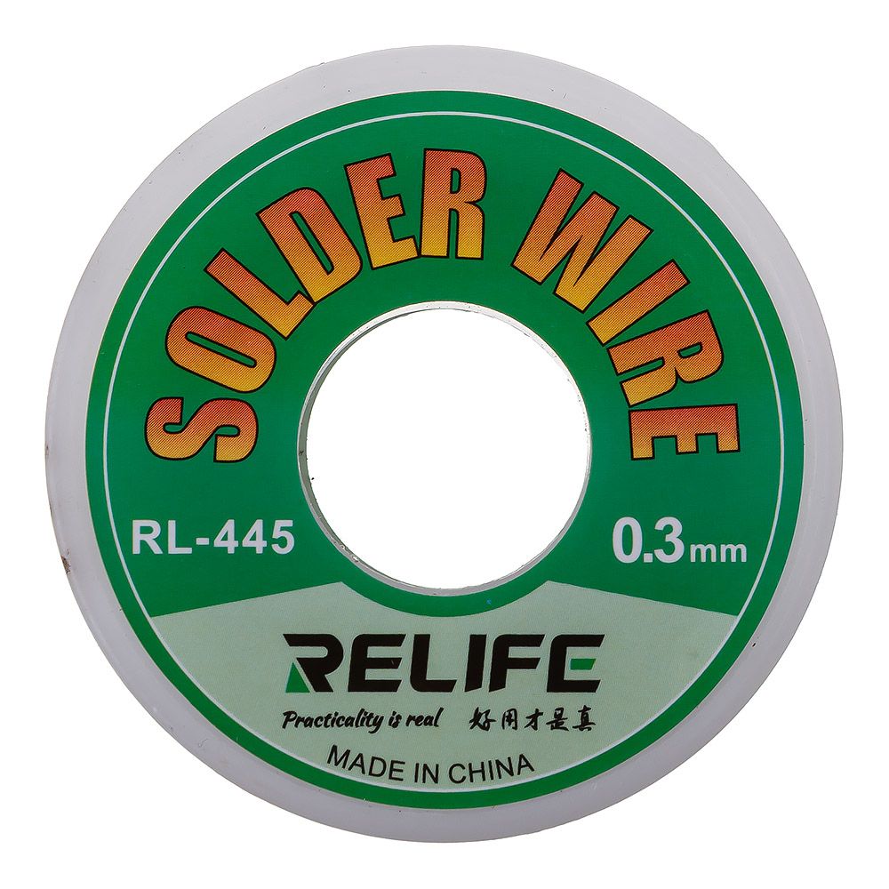 Припой в проволоке "RELIFE" RL-445 0.3mm 25гр