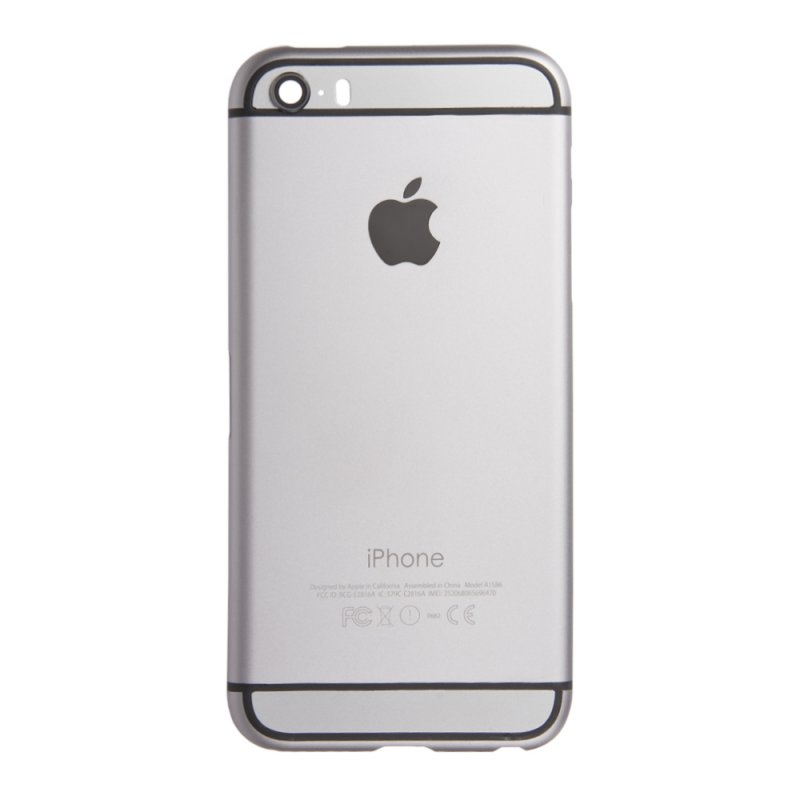 Корпус для iPhone 5S (имитация iPhone 6 серый)