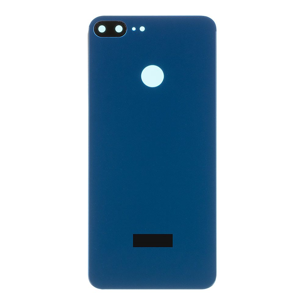 Задняя крышка для Huawei Honor 9 Lite (LLD-L31) со стеклом камеры (синий)