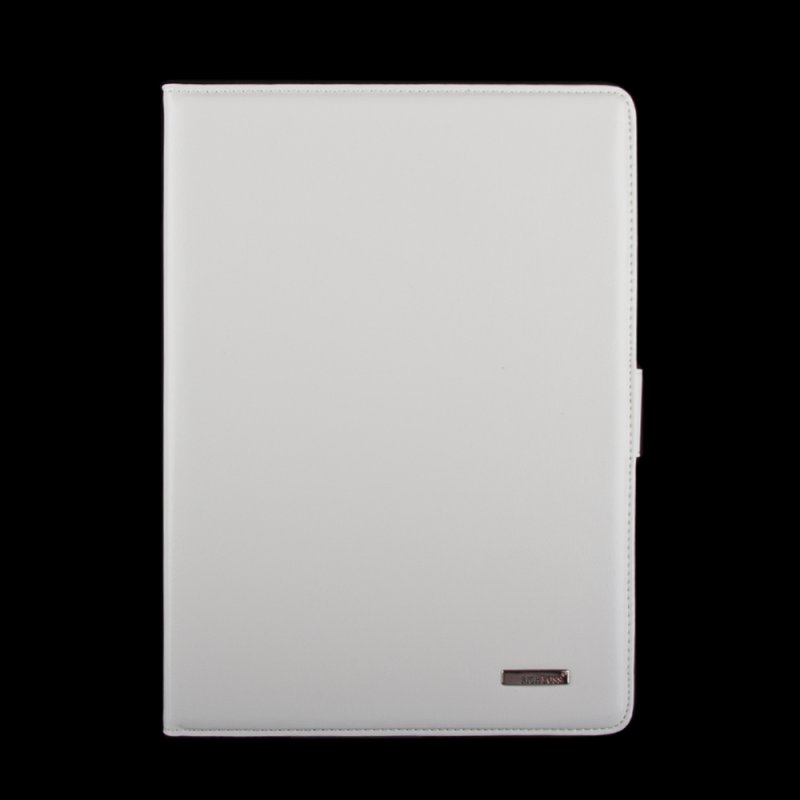 Чехол/книжка для iPad Air 2 "RICH BOSS" (кожаный белый коробка)