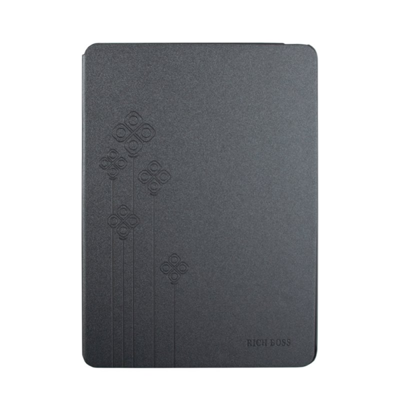 Чехол/книжка для iPad Air 2 "RICH BOSS" Flowers (кожаный/черный коробка)