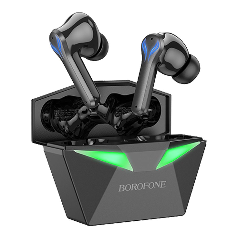 TWS гарнитура BOROFONE BW24 Magic BT 5.3, внутриканальная, LED, игровая (черный)