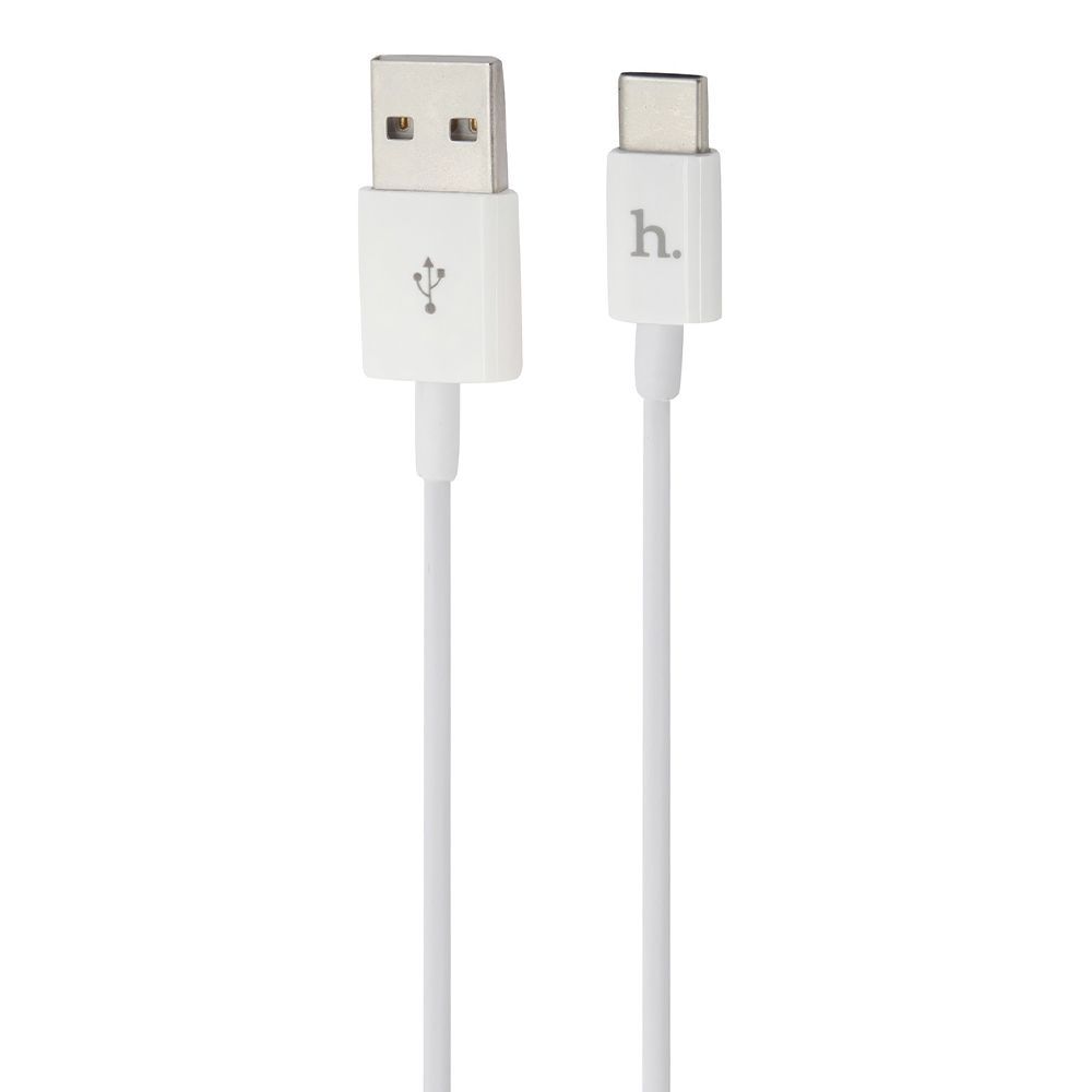 USB кабель HOCO UPT02 Type-C, 1.2м, TPE (белый)