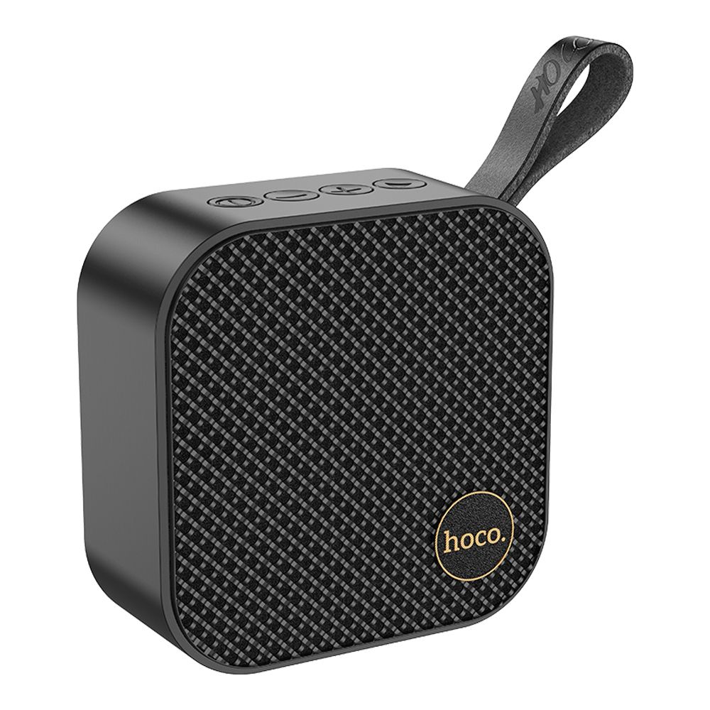 Bluetooth колонка HOCO HC22 Auspicious BT5.2, 5W, AUX/FM/microSD/USB/TWS (черный)