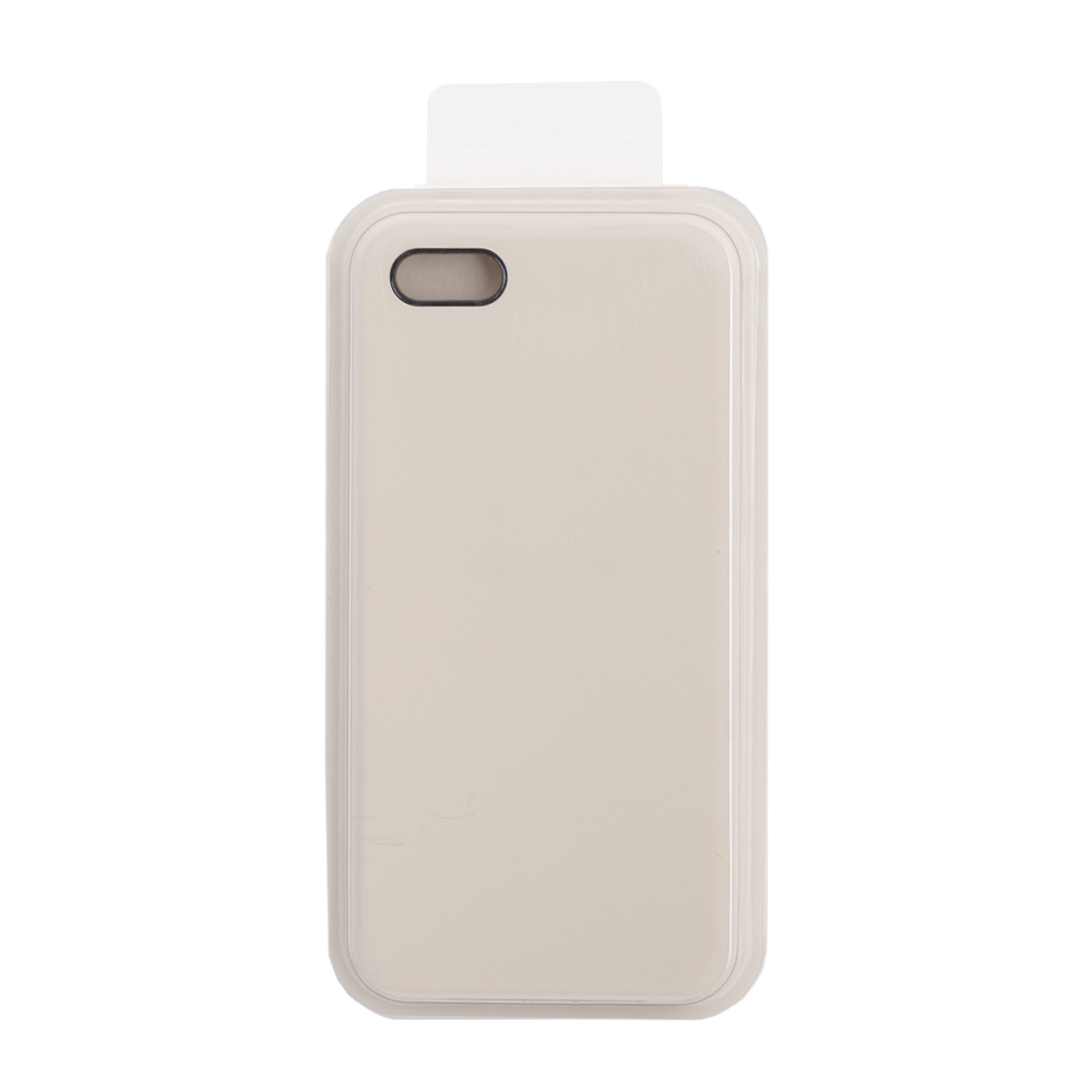 Силиконовый чехол для iPhone 5/5S/5SE "Silicone Case" (фисташковый, блистер) 11
