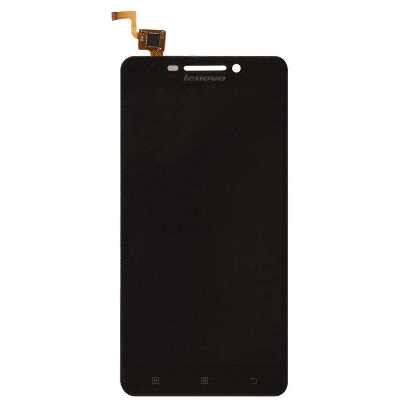 LCD дисплей для Lenovo A5000 в сборе с тачскрином, 1-я категория