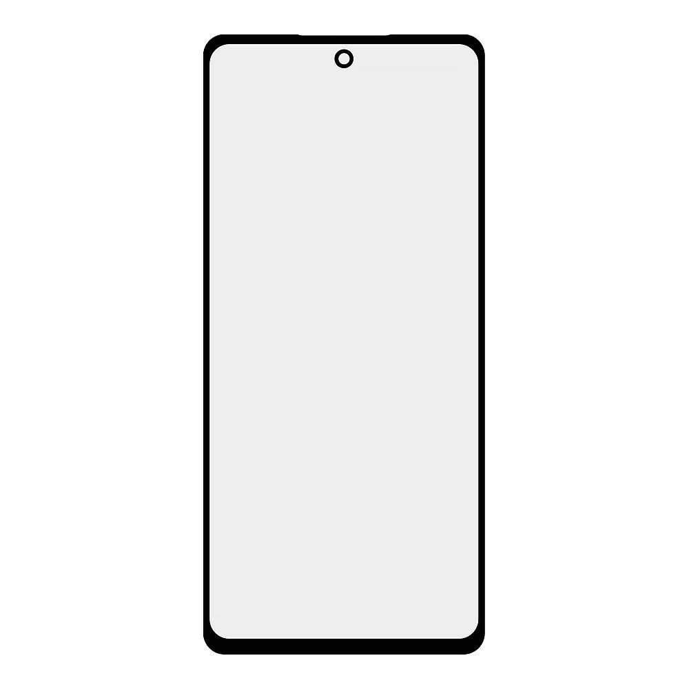 Стекло для переклейки Samsung A525F  Galaxy A52 (черный)
