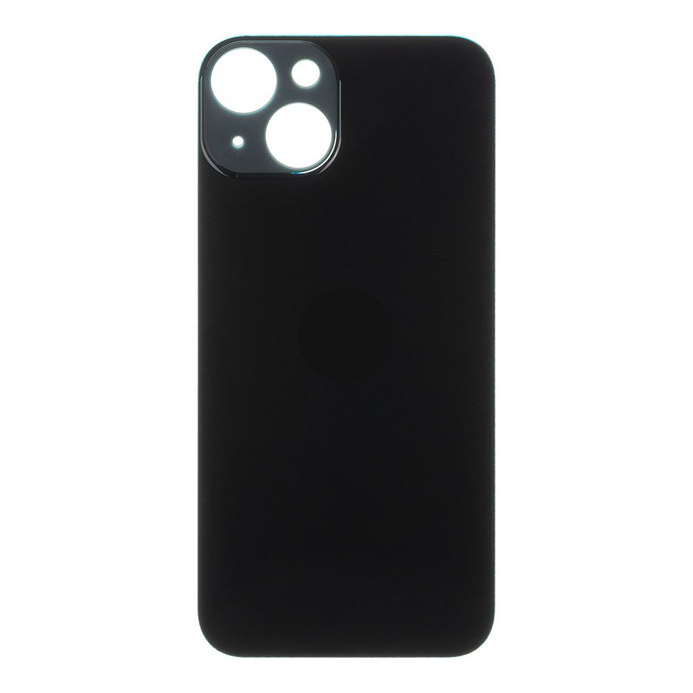 Задняя крышка для iPhone 14 (черный) с логотипом, монолит