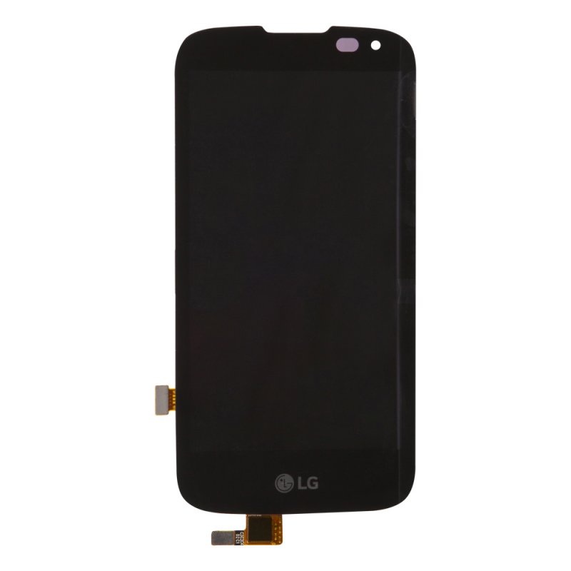 LCD дисплей для LG K3 (K100DS) в сборе с тачскрином (черный)